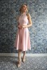Изысканное платье с американской проймой (Нюдовый розовый)