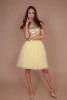 Пышная юбка из фатина (60 цветов) Лимонная